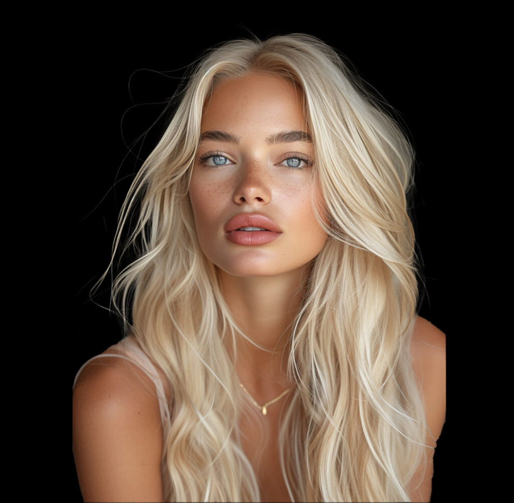 locks girl academy master models white freckles blondewavy long hair